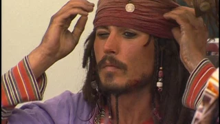 Becoming Captain Jack- Pirates of the Caribbean 1 special features