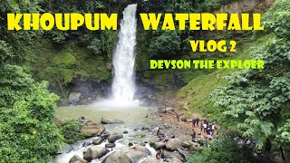 #devsontheexplorer #jawa Khoupum revive Vlog 2 | Drone shots of Khoupum waterfall & valley Northeast