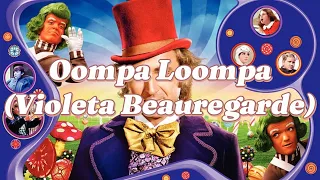 Oompa Loompa (Violeta Beauregarde) - Willy Wonka Y La Fábrica De Chocolate 1971 - Latino - Letra