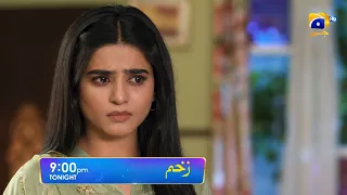 Zakham Episode 36 Promo | Sehar Khan | Aagha Ali | Tonight at 9:00 PM only on Har Pal Geo