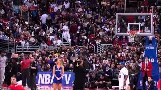 Clippers fan hits half-court shot