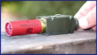 Shotgun Shell exploding OUTSIDE a gun - What Happens?