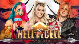 WWE 2K22 - ASUKA VS ALEXA BLISS VS BECKY LYNCH [FOR THE RAW WOMENS CHAMPION] | Hell In A Cell