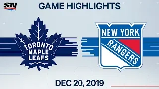 NHL Highlights | Maple Leafs vs. Rangers – Dec. 20, 2019