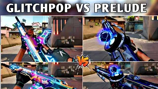 Glitchpop Vandal VS Prelude To Chaos Vandal Comparison || Which One Is The Best Vandal Skin ||