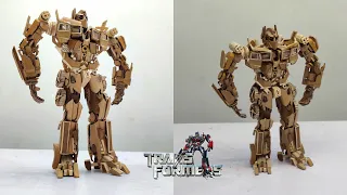 CardBoard Optimus Prime Transformers DIY