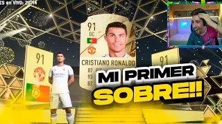 😱CRISTIANO RONALDO EN EL PRIMER SOBRE de FIFA 22!! (MIS PRIMEROS SOBRES y CAMINANTES)