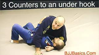 BJJ Basics: 3 Counters to an Under Hook