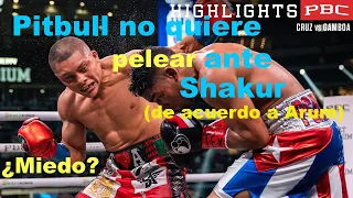 Pitbull Cruz rechazaría el combate ante Shakur Stevenson. ¿Miedo o astucia?