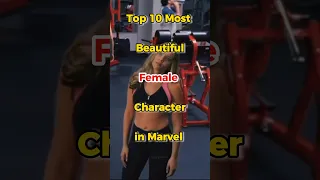 Most Beautiful Female Characters in Marvel #viralshorts #shorts #top10