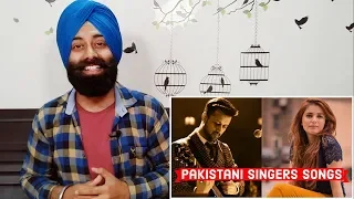 Indian Reaction on 10 Beautiful Pakistani Songs To Listen ft. PunjabiReel TV