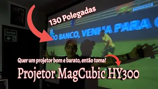 Comprei o Projetor MagCubic HY300 no Aliexpress, mais vendido do mundo!