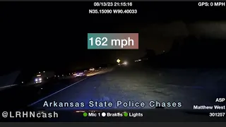 HIGH SPEED PURSUIT 162+ MPH! 2020 Chevy Camaro Flys Past Arkansas State Police