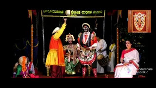 Yakshagana Hasya Lankadahana Prajwal Kumar, Jayaram Achari,