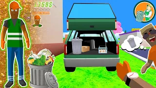 jack becomes a garbage collector 🚮🚮 in dude theft wars