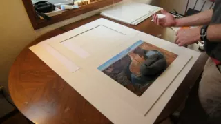 How to mat a print in an archival, conservation-safe manner