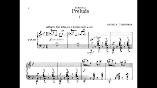 G. Gershwin - 3 Preludes (with score)