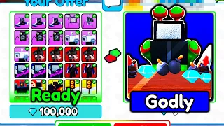 ⭐️ TRADE ALL MY INVENTORY FOR A SECRET GODLY UNIT in Toilet Tower Defense!