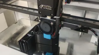 Как печатает 3D принтер на базе корпуса ZAV PRO
