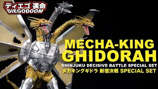S.H.MonsterArts Mecha-King Ghidorah Shinjuku Decisive Battle Special Set Review
