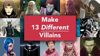 Types Of D&D Villains / BBEG  - How to write Villains