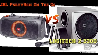 JBL PartyBox On The Go vs Logitech Z-2300