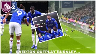 Noisy Everton Outplay Burnley 😾 | Burnley 0-2 Everton