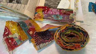 Bohemian snippet roll // ideas how to use it in journal