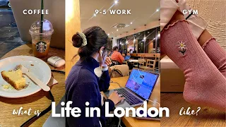 Day In The Life Working 9-5 Job | Productive Week, Cooking, Cleaning, London Life 🇬🇧