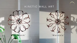 Building a DIY Kinetic Wall Art using 3D Printer (Blossom & Mandala, Kinetic Art)