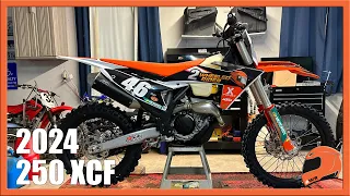 2024 KTM 250 XCF Updates | Getting Noah's Bike Ready to Race