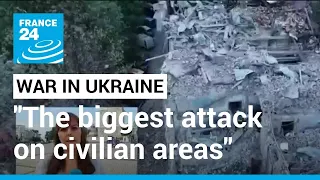 Russian strike on Lviv: "Biggest attack on civilian areas since Russian invasion began" says Mayor