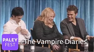 The Vampire Diaries - Matt Davis Kisses Paul Wesley's Wife