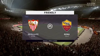 Sevilla vs Roma - FIFA 20 (UEFA Europa League)