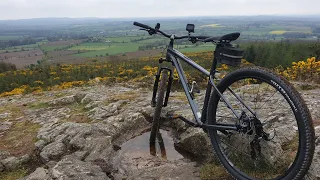 Cannondale Trail 8 on some downhill trails