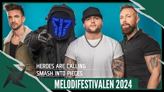 Smash Into Pieces - Heroes Are Calling - Melodifestivalen 2024 – Live Performance
