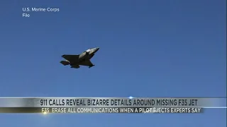 911 calls reveal bizarre details around missing F35 jet