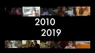 Decade in Film Supercut 2010 - 2019: My Top 15 Films