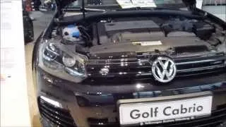 VW Golf 'R' Cabrio Exterior & Interior & Engine 2.0 R4 Turbo 265 Hp * see also Playlist