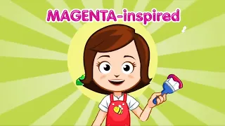 My Town World - Mega Doll City - Magenta Inspired Decoration Gameplay | How to Build