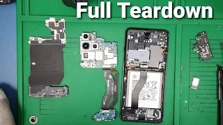 Samsung Galaxy s21 ultra screen replace full Teardown disassembly repair video