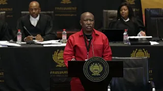 S.A: EFF leader Julius Malema and five MPS sanctioned for SONA disruption