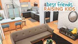 Best Friends Raising Kids // The Sims 4 Speed Build: Apartment Renovation