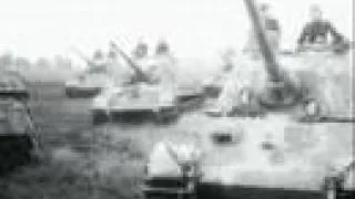 WW2:Footage of King Tiger Tank