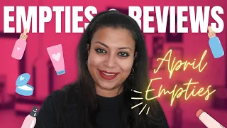 April Empties + Mini Reviews: Makeup & Skincare Edition | Must-Try Products!