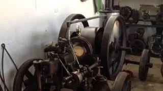 Austral Oil Engine 5.5hp 1908. Winter run 2013