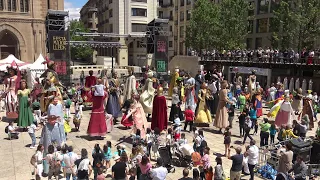 Trobada de Gegants Festa Major de Sant Anatasi  Lleida 2023