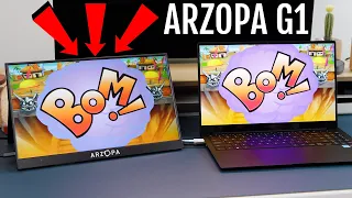 Arzopa G1 - A Portable 144hz Gaming Monitor Under $200