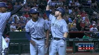 SD@ARI: Padres pile up five runs in the 4th inning