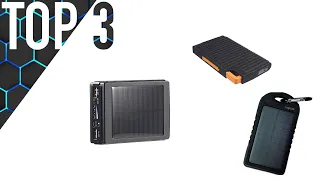 Top 3 of best power banks ★with solar charging function★